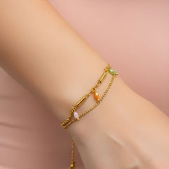 Pastel Beads Bracelet