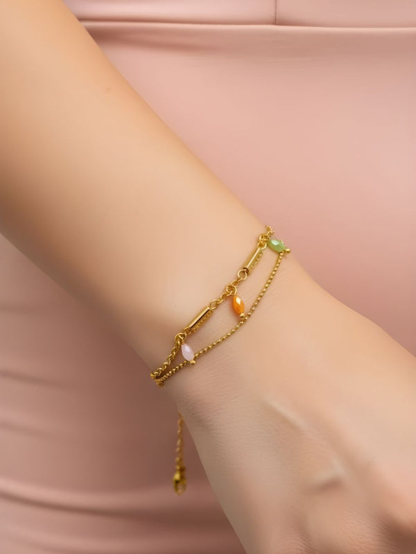Pastel Beads Bracelet