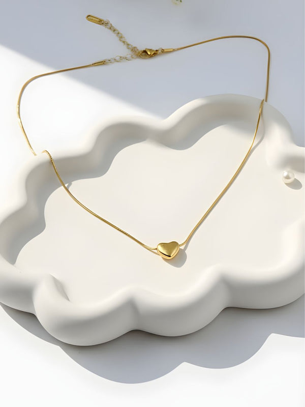 Bare Heart Pendant Chain