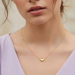 Bare Heart Pendant Chain
