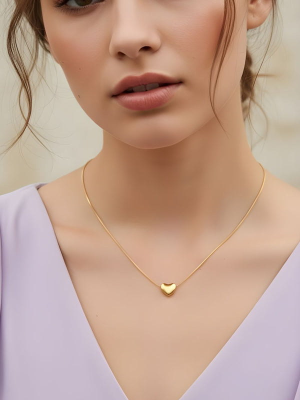 Bare Heart Pendant Chain