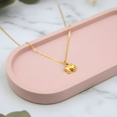 Mini Elephant Talisman Lucky Pendant Chain