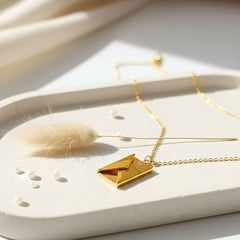 Love Letter Envelope Pendant Chain