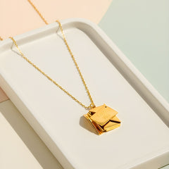 Love Letter Envelope Pendant Chain