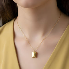 Love Letter Envelope Pendant Chain