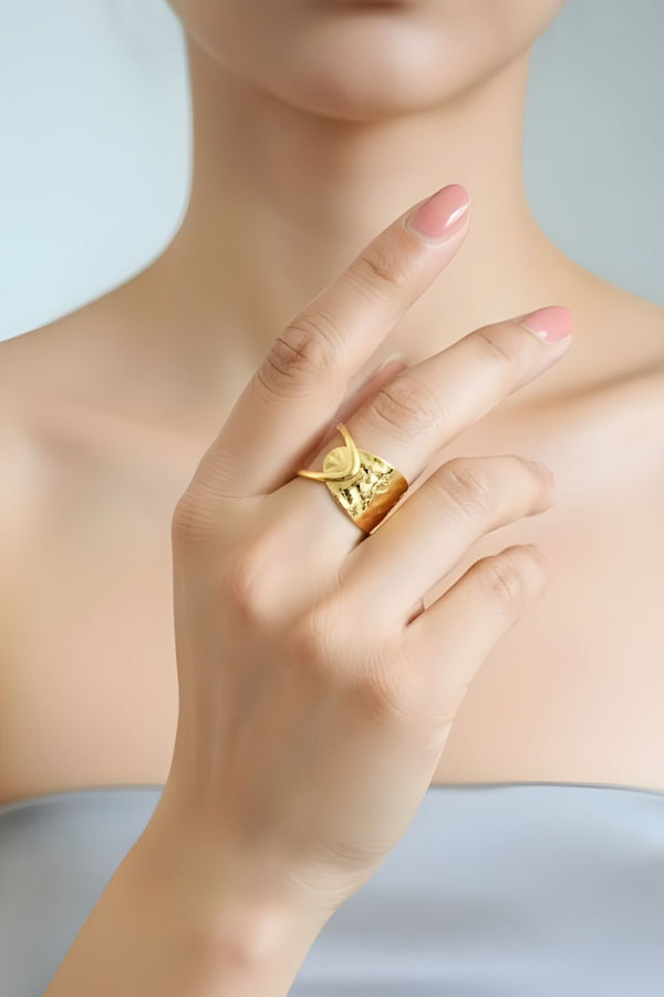 The Horizon Ring (Half-Cuff Ring)