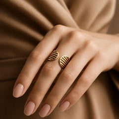 Love Fence Cuff Ring