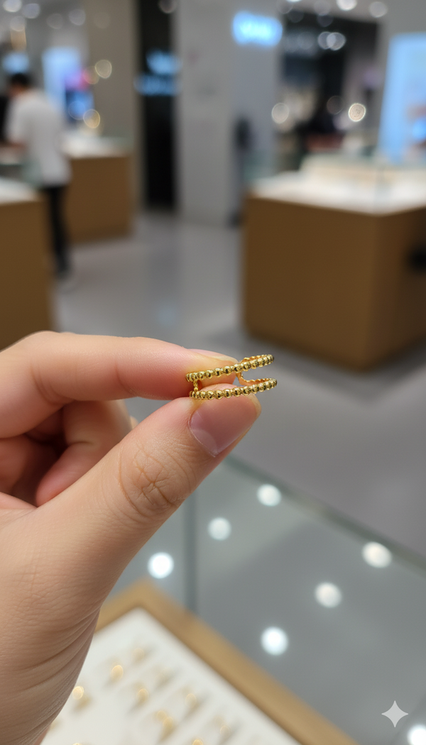 Aura Double-Wire Band Ring