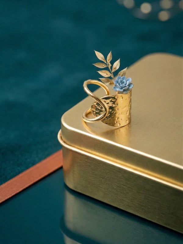 The Horizon Ring (Half-Cuff Ring)